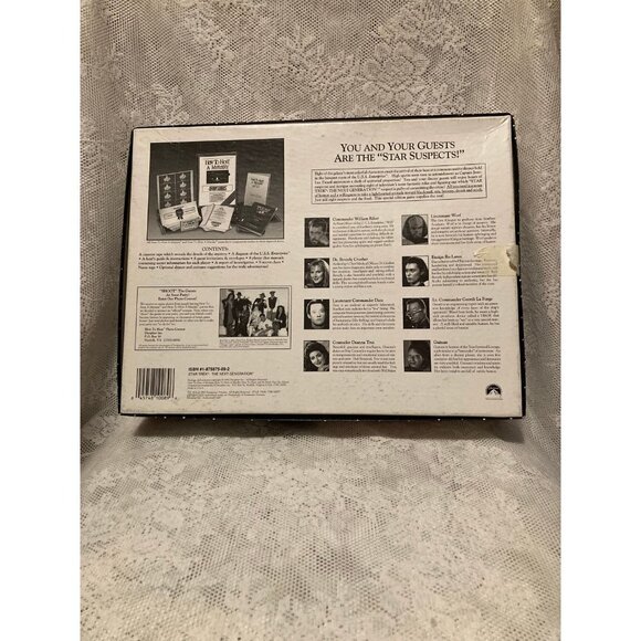 Star Trek The Next Generation How To Host A Mystery Party Game Special E… - Picture 4 of 9